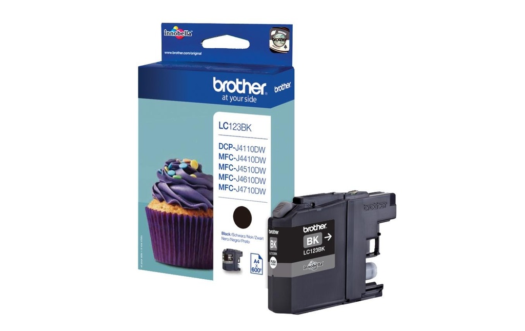 BROTHER Brother cart.d'encre LC-123 bk