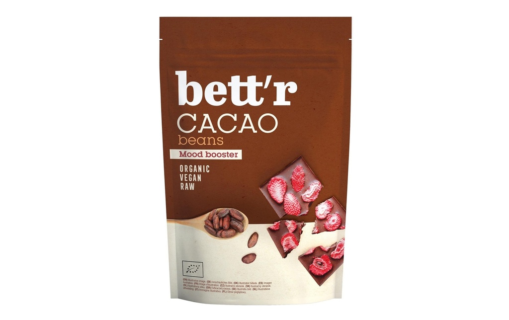 Bett'r Bio Fèves de cacao crues 200 g