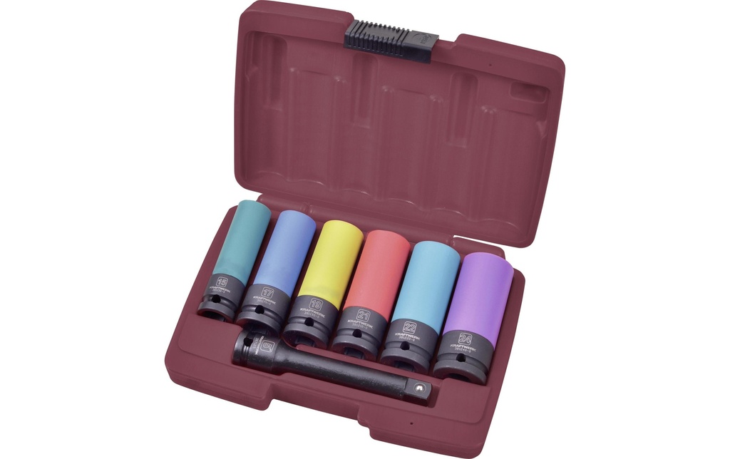 Kraftwerk Kits de douilles à enfoncer pour jantes alu 1/2 7-pièces