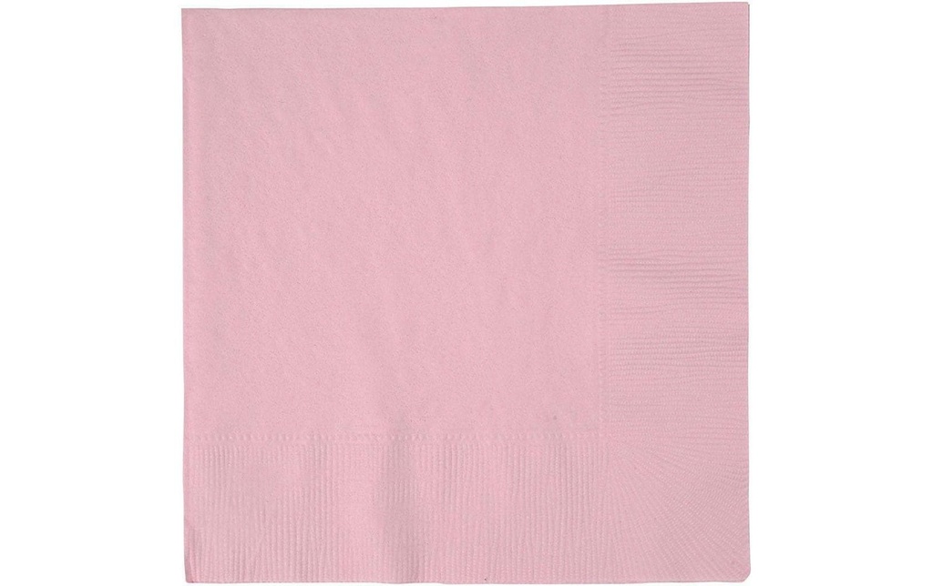 Creativ Company Serviettes en papier 33 cm x 33 cm, 20 Pièce/s, Rose