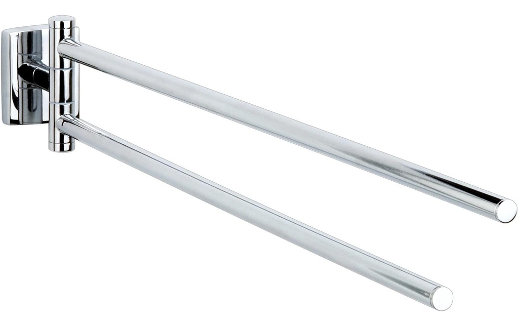 tesa Porte-serviette Klaam Argent