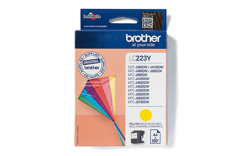 [420223002] BROTHER Brother cart.encre LC-223 yel