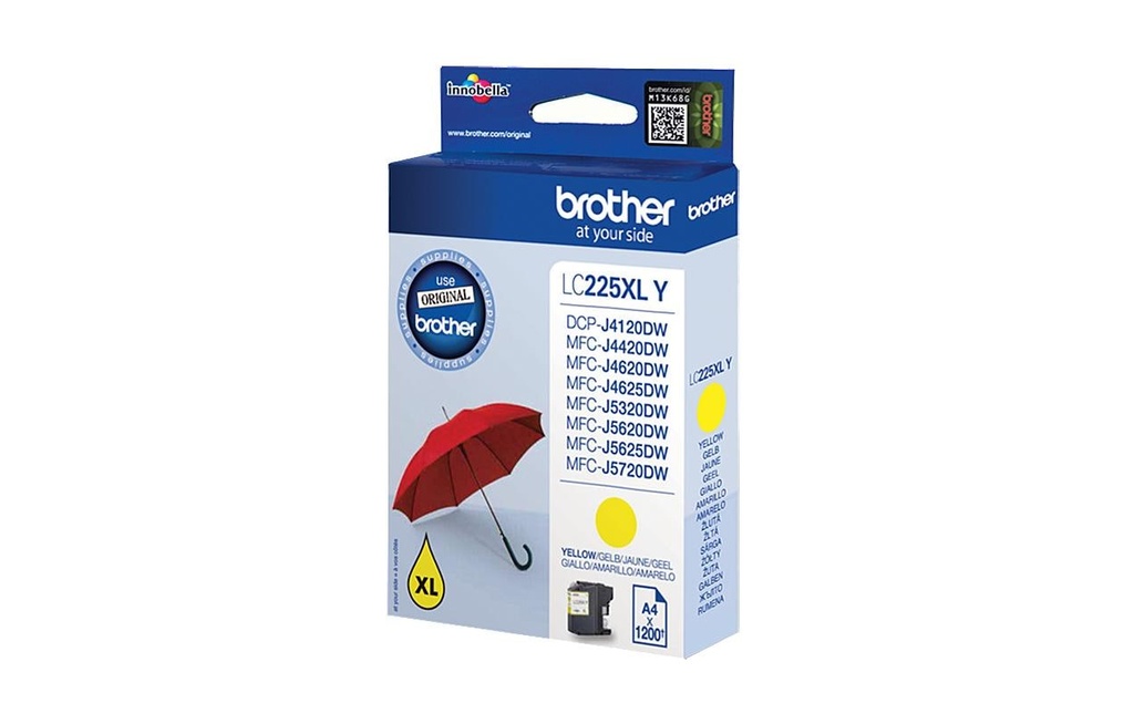 BROTHER Brother cart.enc. LC-225XL yel