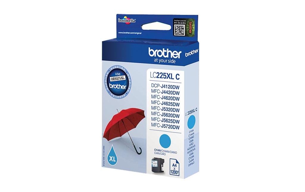 BROTHER Brother cart.encre LC-225XL cy