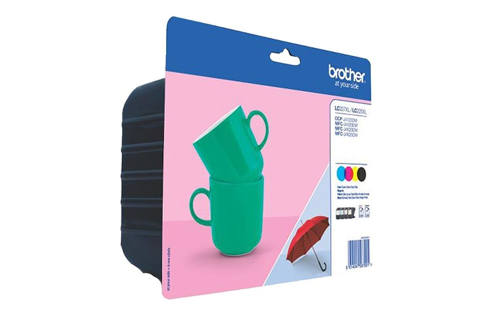 [420227009] BROTHER Brother cart.enc.LC-227XL bcmy (4 pces)