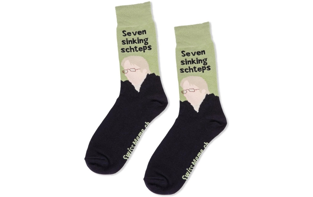 Swissmeme Chaussettes Seven sinking schteps, Tailles 37-42