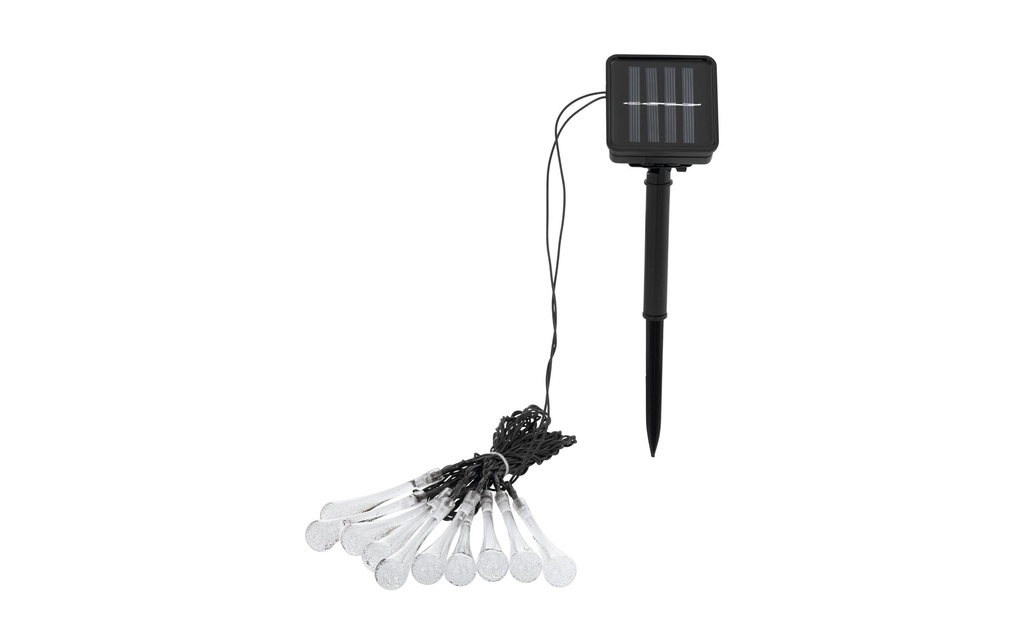 EGLO Leuchten Éclairage de jardin Lampe solaire chaîne lumineuse RGB