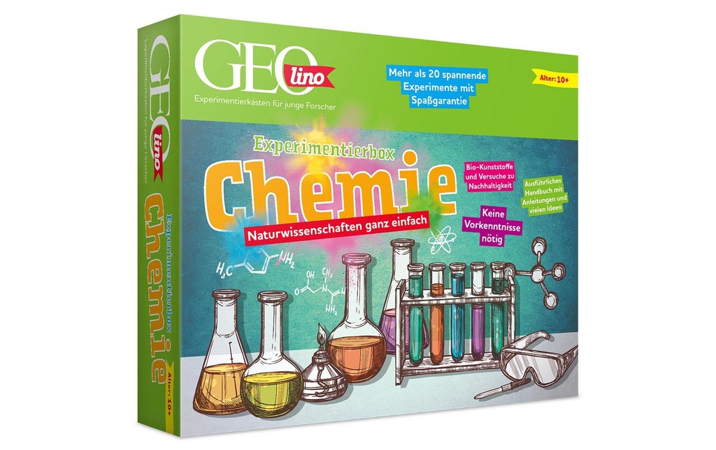 Franzis Boîtes d’expérimentation GEOlino Chimie - Allemand