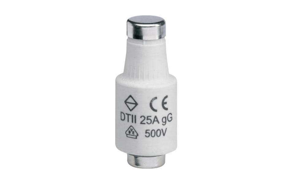 Elektromaterial Fusible DII E27 25A 500 V gG avec détecteur 5 pièces
