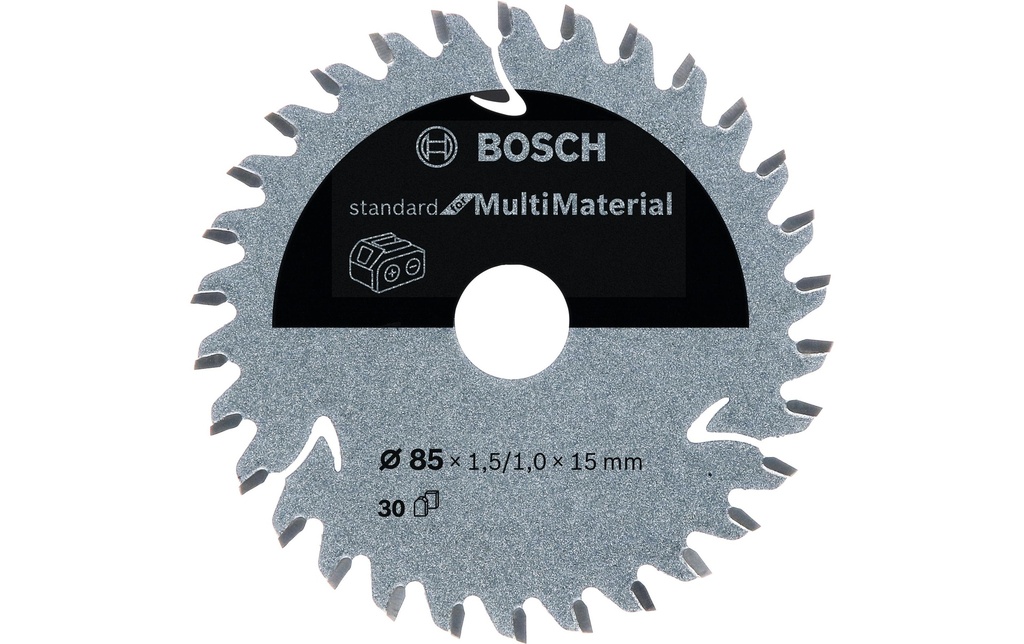 Bosch Professional Lame de scie circulaire Standard Multi Material Ø 85 mm, Z 30