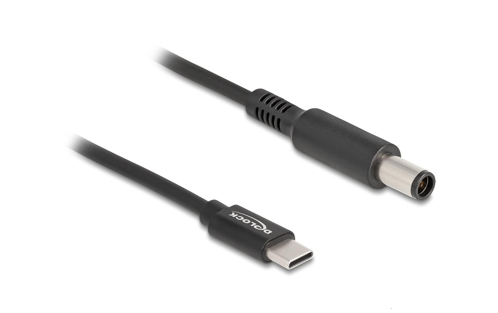 Delock Câble de chargement USB-C vers Dell 7.4 x 5.0 mm mâle 1.5 m