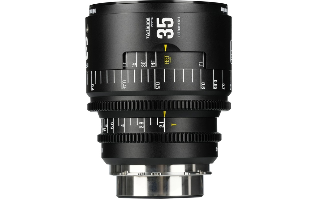 7Artisans Longueur focale fixe 35mm T/2.1 INFINTE Noir – Arri PL