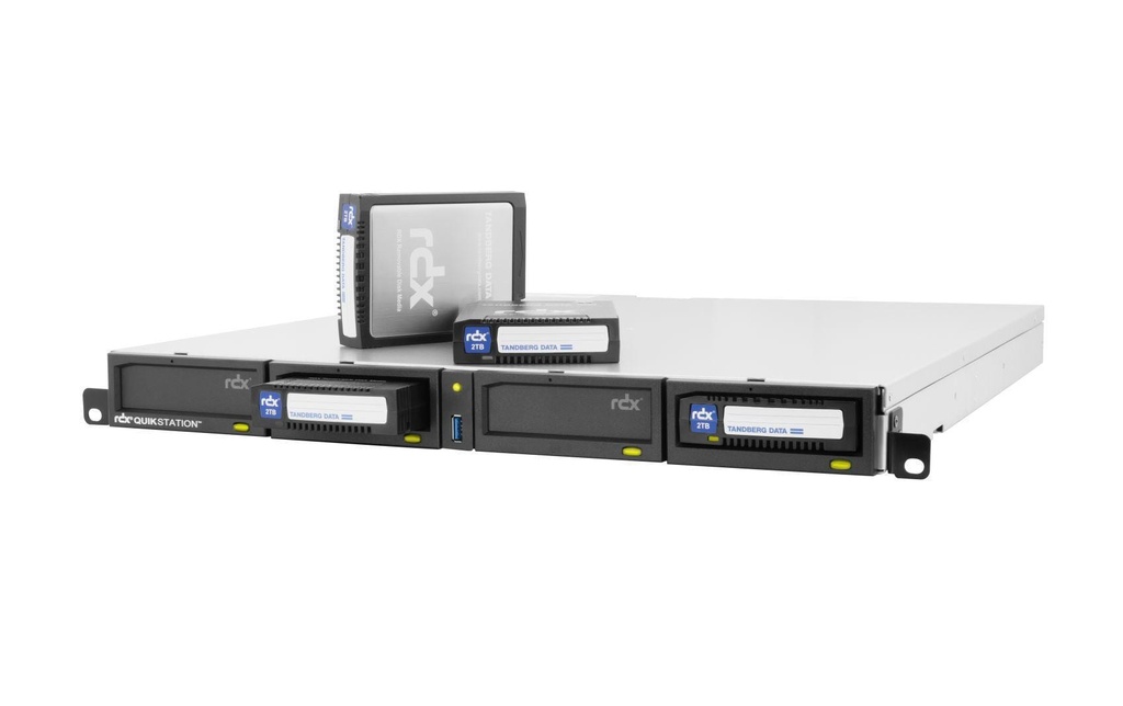 Tandberg Data Lecteur RDX 8920-RDX RDX QuikStation 4 Version iSCSI Rack