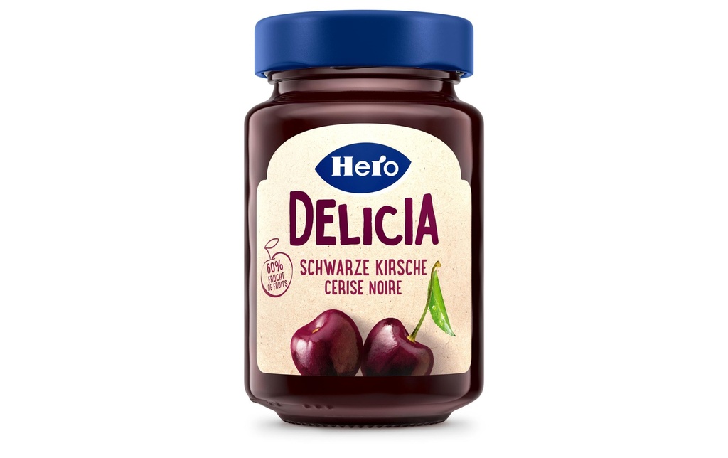 Hero Pâte à tartiner Confiture de cerises noires 290 g