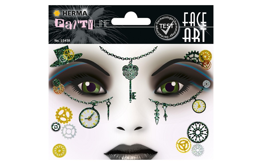 Herma Stickers Face Art Amelia, 1 Pièce/s