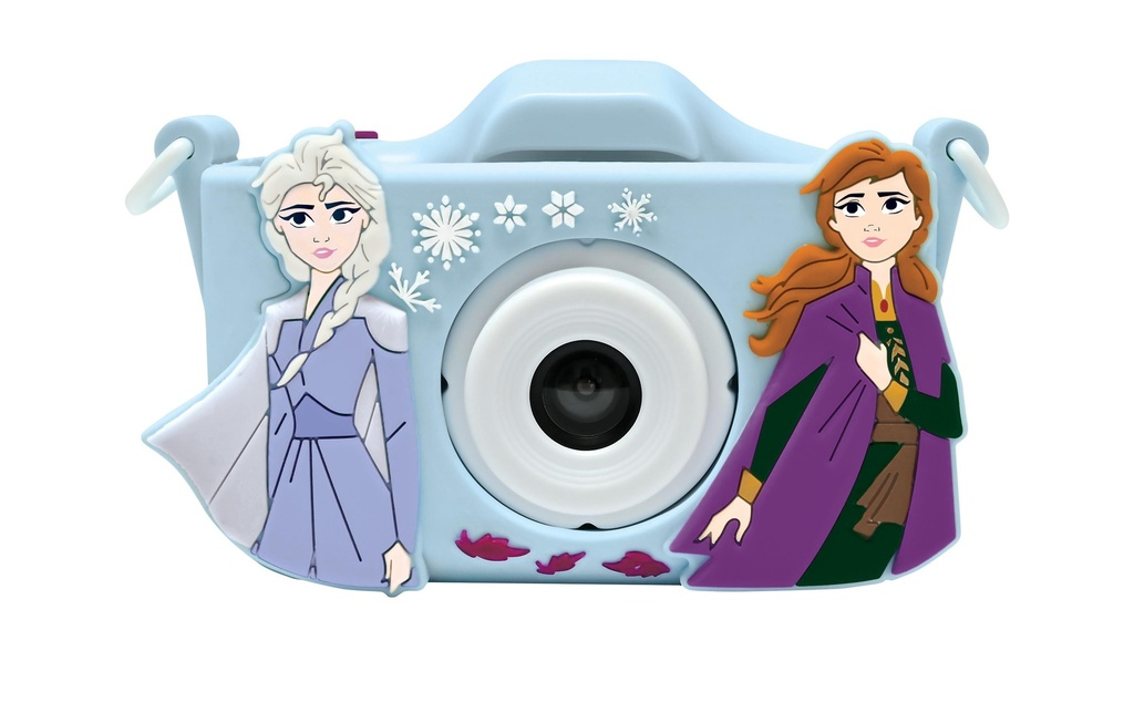 Lexibook Caméra pour enfants Reine des neiges avec protection Bleu/Violet foncé