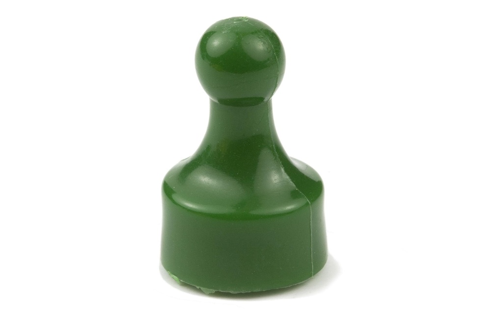 supermagnete Aimant Player Neodym 10 x 20 mm Vert, 10 Pièce/s