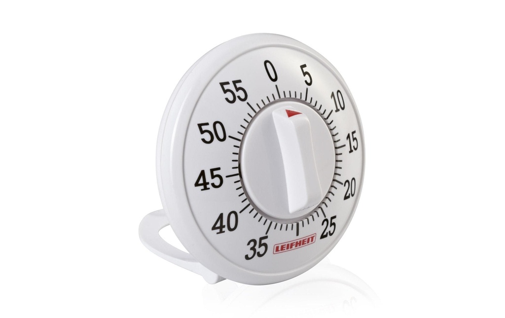 Leifheit Minuteur de cuisine ComfortLine Blanc