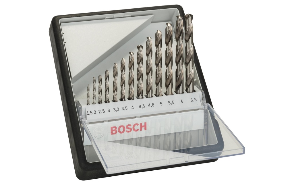 Bosch Professional Kits de forets à métaux HSS-G, 13 pièces