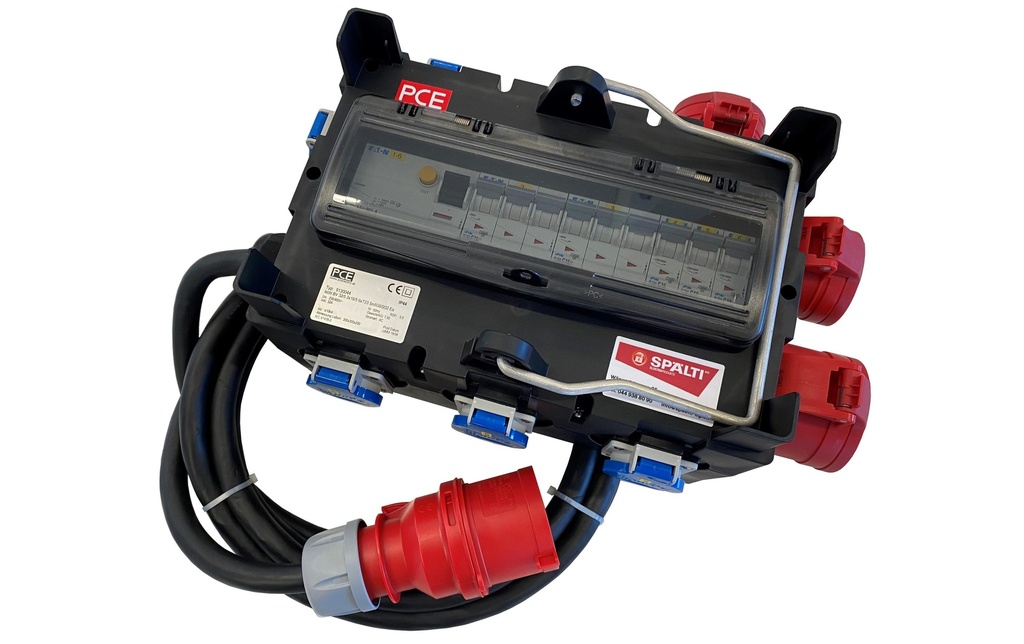 Spälti AG Distributeurs de chantier CEE32/5 32A avec un câble d'alimentation de 5 m