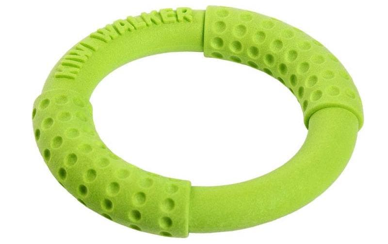 KIWI WALKER Jouet pour chien Anneau Vert, M, Ø 17 cm