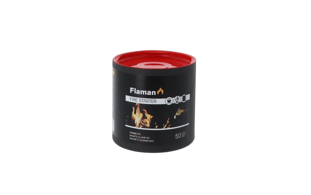 Flaman Allume-feu pour barbecue Démarreur de feu, 50 pièces