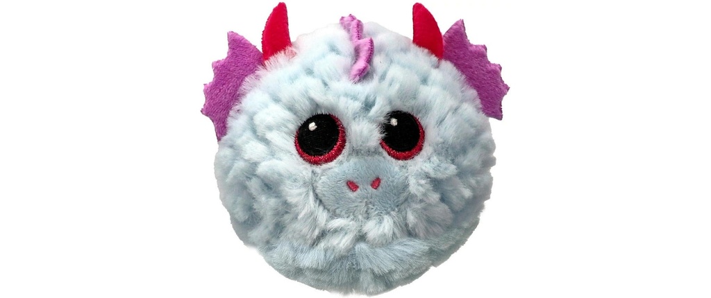 Ty Peluche Beanie Bouncers Mystic 10 cm, Bleu clair