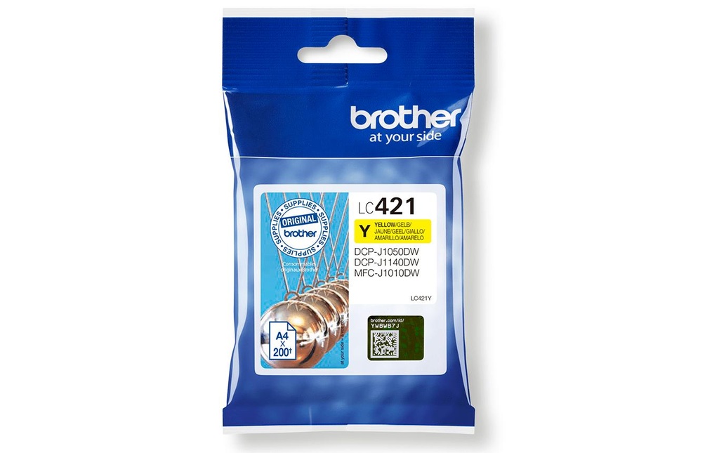 [420421003] BROTHER Brother cart.encre LC421 yello