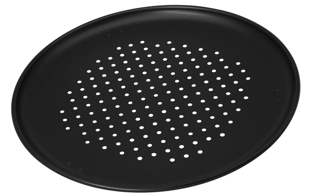 Zenker Plaque à pizza Spécial – Pays perforé, Ø 32 cm