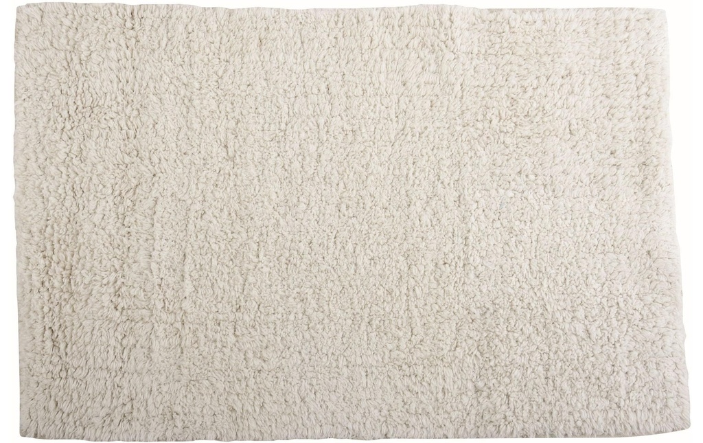 MSV Tapis de bain Dalija 45 x 70 cm, Vieux blanc