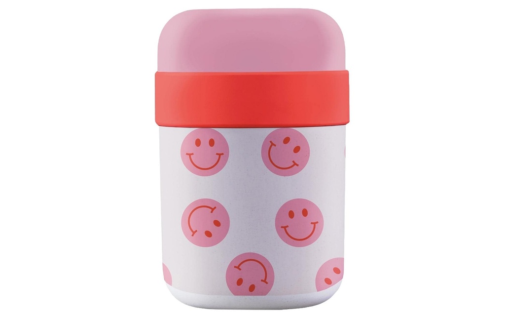 BioLoco Lunchpot Bonne matinée Rose/Rouge