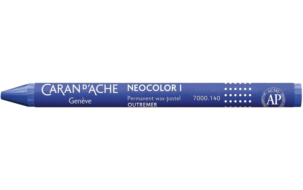 [117000140] CARAN D'ACHE Neocolor bleu outremer