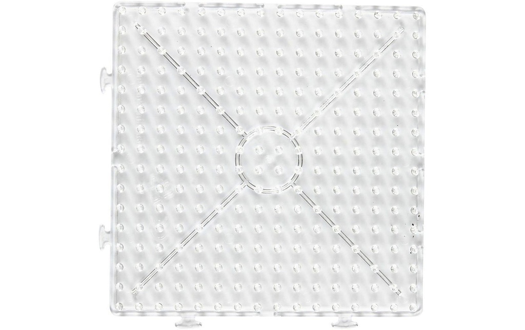 Creativ Company Plaques pour perles à repasser Jumbo Transparent