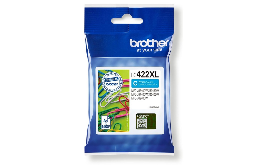 [420422011] BROTHER Brother cart.encre LC422XLC