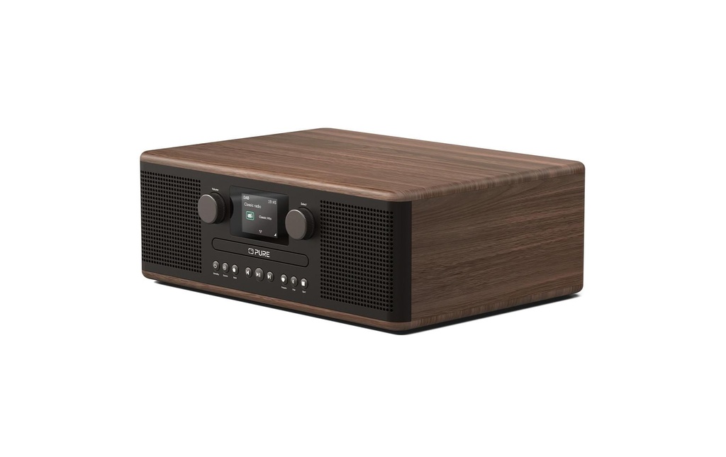 Pure Radio DAB+ Classic C-D6 Noir/Noix