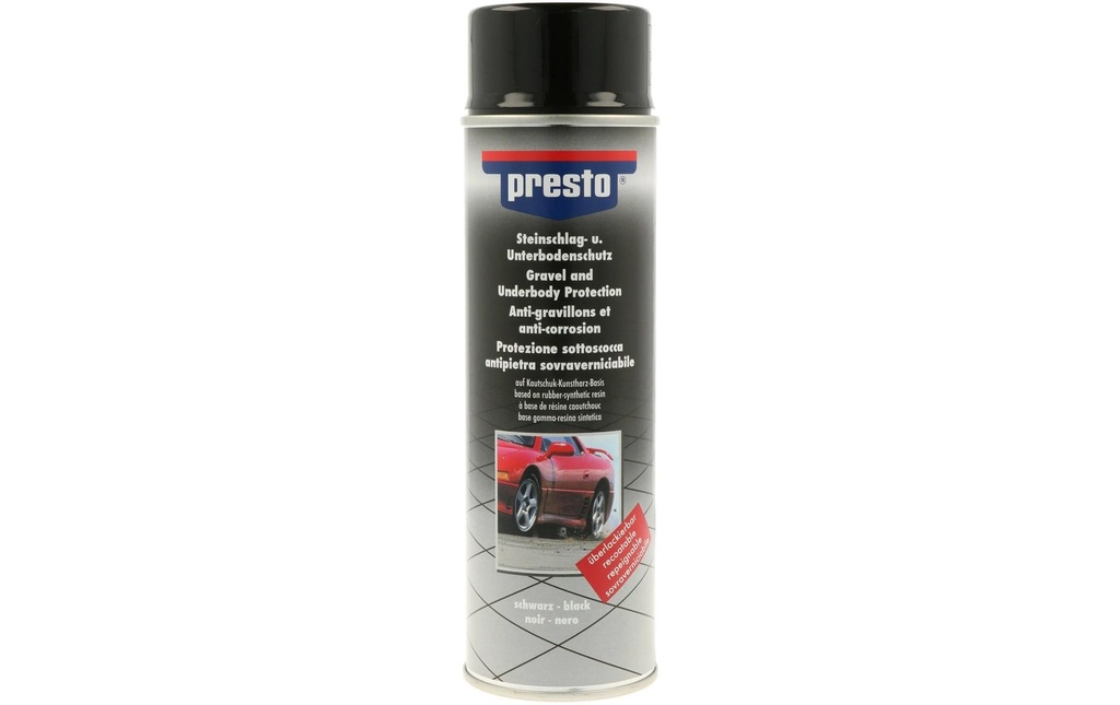 Presto Protection du dessous de caisse contre les gravillons pouvant être peinte 500 ml