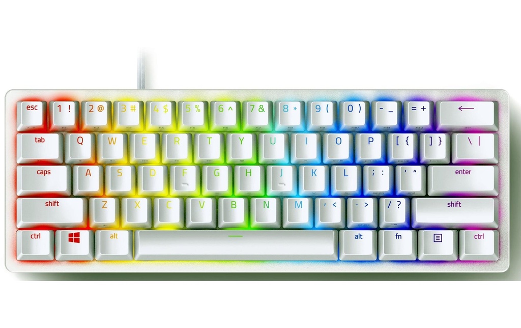 Razer Clavier de gaming Huntsman Mini Mercury Mise en page US
