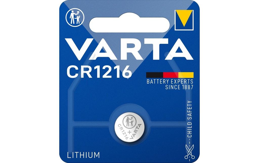 Varta Pile bouton CR1216 , 1 Pièce/s