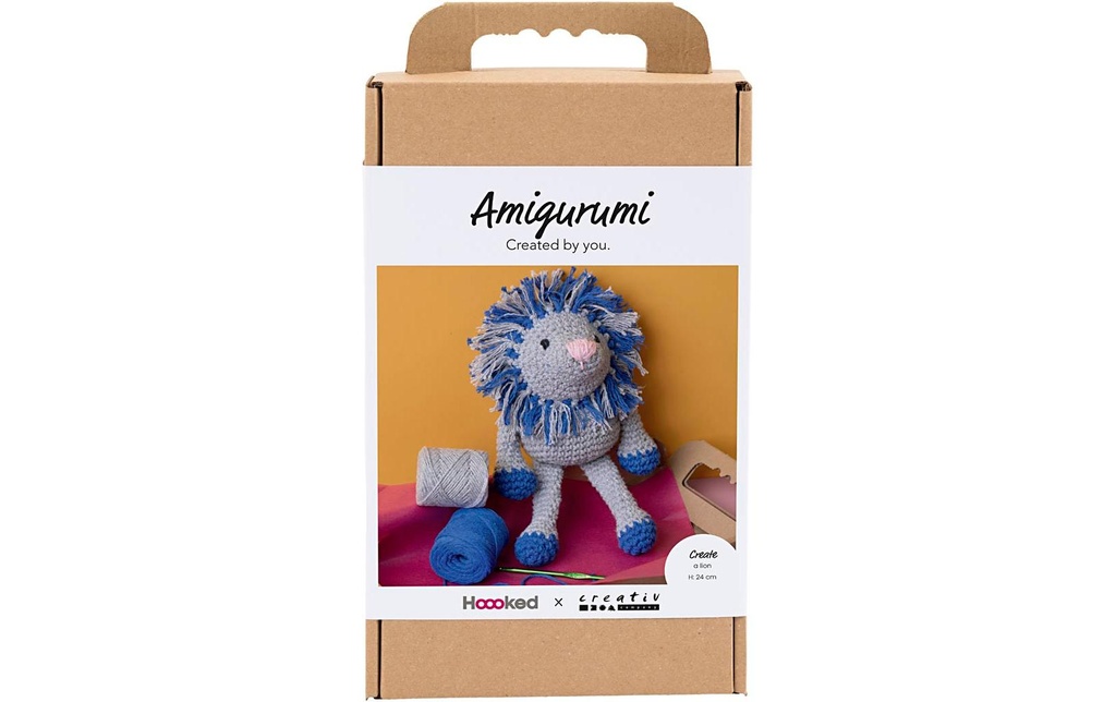Creativ Company Kits de bricolage Amigurumi, lion