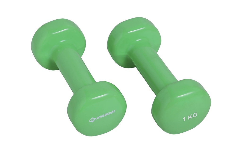 Schildkröt Fitness Set d’haltères courts Vinyl 1.0 kg