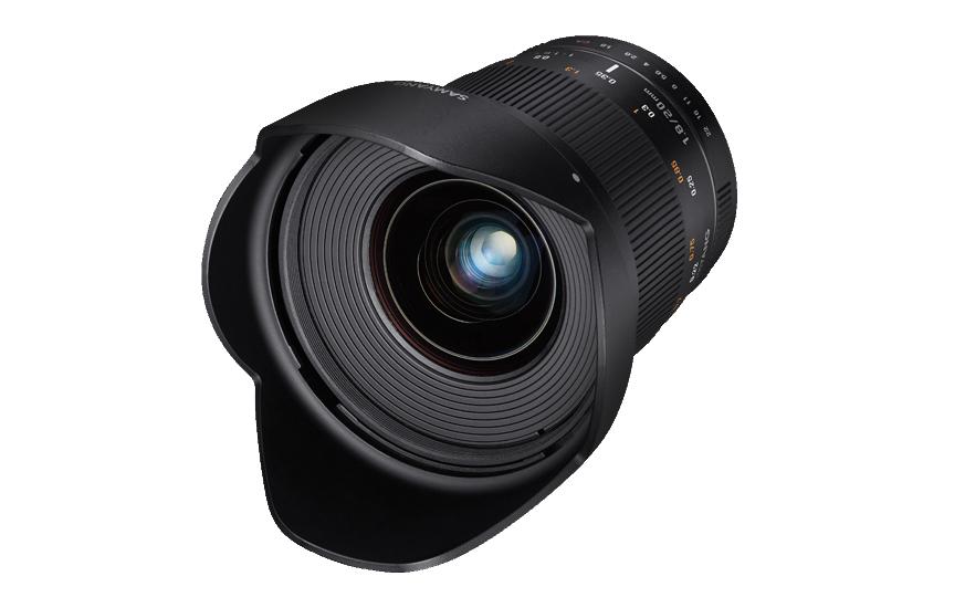 Samyang Longueur focale fixe 20mm F/1.8 ED AS UMC – Sony E-Mount