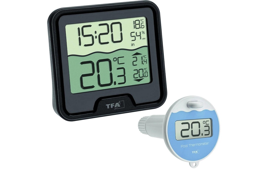 TFA Dostmann Thermomètre radio Marbella