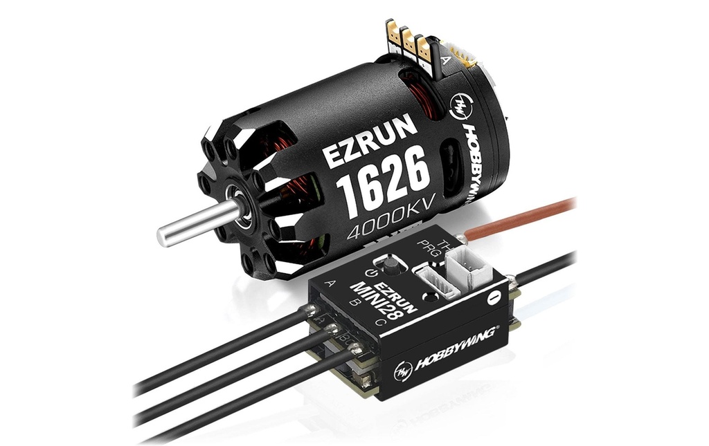 Hobbywing Kits d’entraînement sans brosse Mini28 Combo 1626SD 4000kV 2S