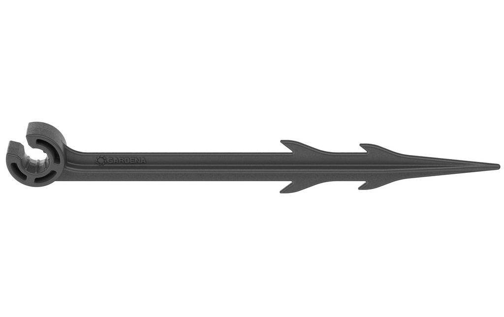 GARDENA Supports de tube Système Micro-Drip 4.6 mm (3/16), 15 pièces