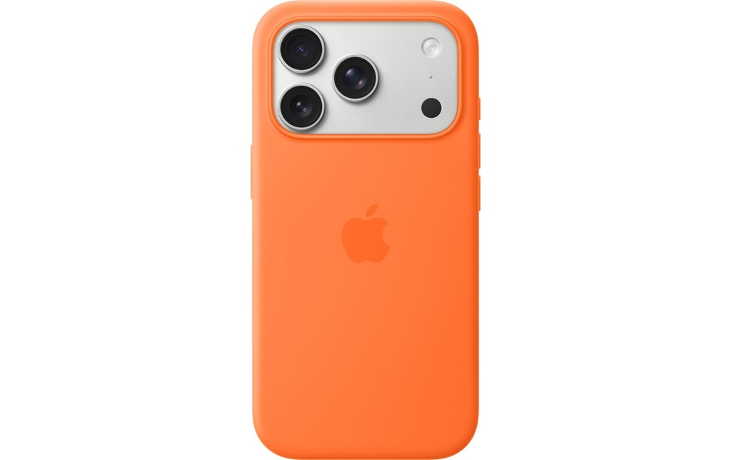 Apple Coque arrière Silicone MagSafe Case iPhone 17 Pro Orange