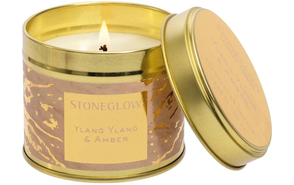 Stoneglow Bougie parfumée Ylang Ylang & Amber 135 g
