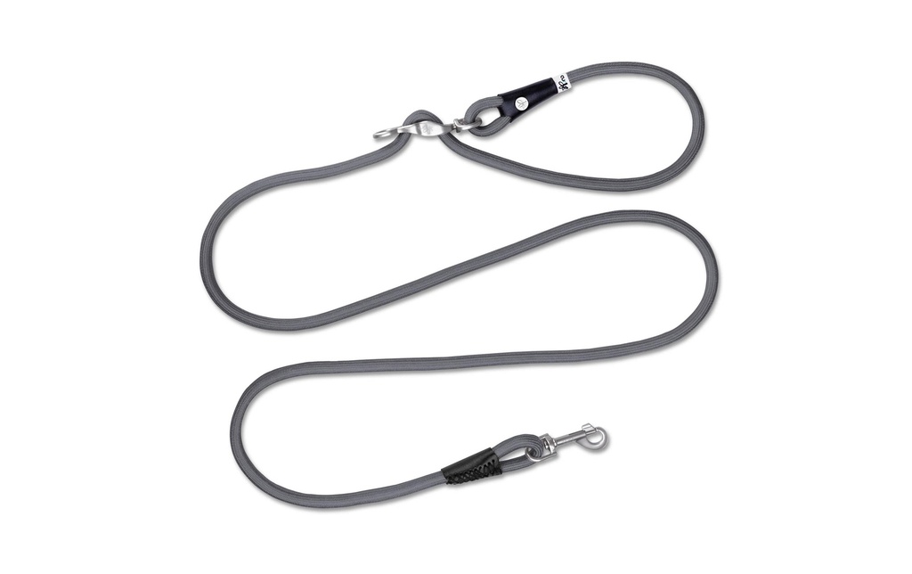curli Laisse de chien Vario Comfort L Dark-Grey