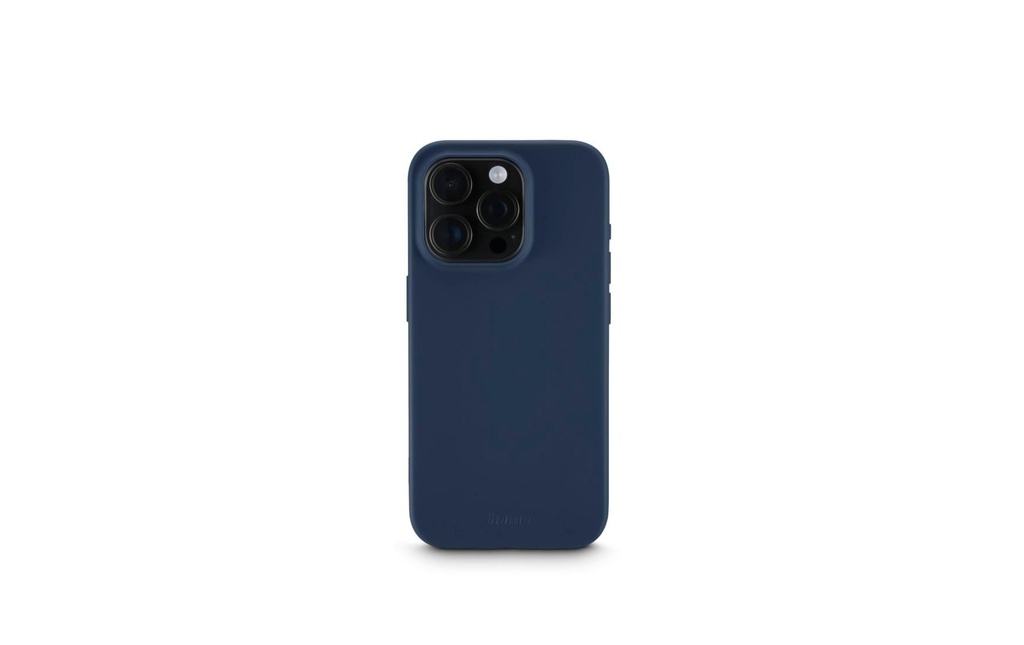Hama Coque arrière Fantastic Feel Bleu foncé pour iPhone 16 Pro Max