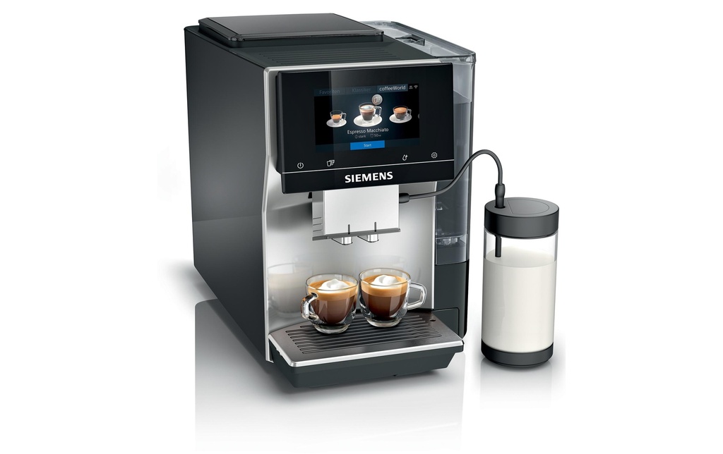 Siemens Machine à café automatique EQ700 Classic Inox Silver Metallic