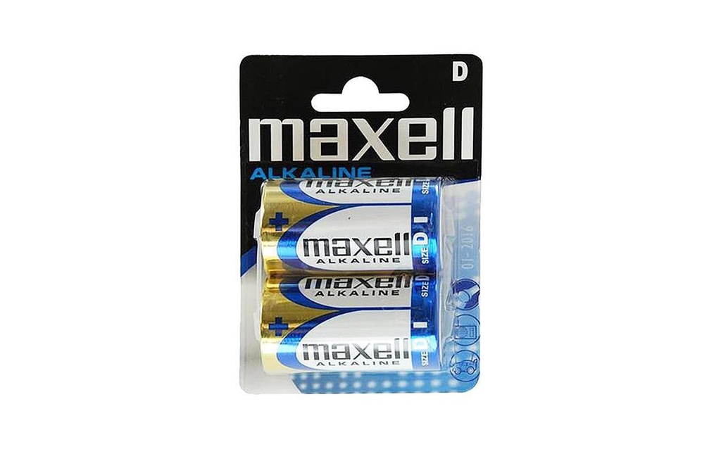 Maxell Europe LTD. Pile Alkaline Mono D , 2 Pièce/s